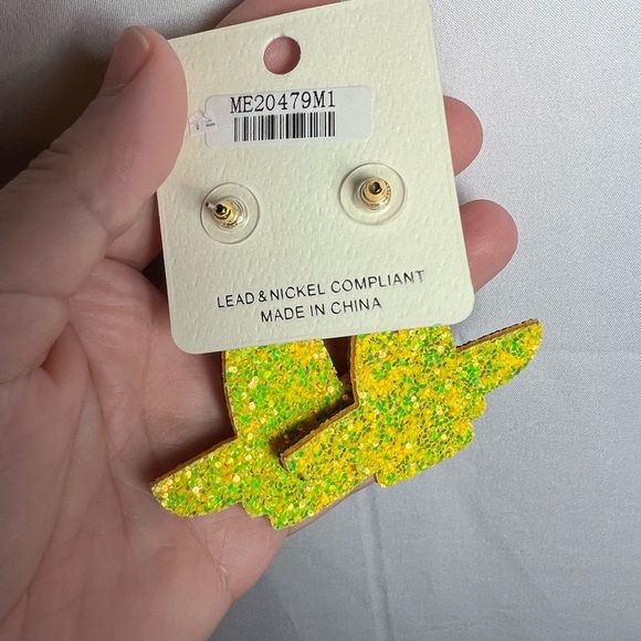 ITS Sense Colorful Sombrero With Mustache Dangle Earrings NWT - Picture 4 of 5